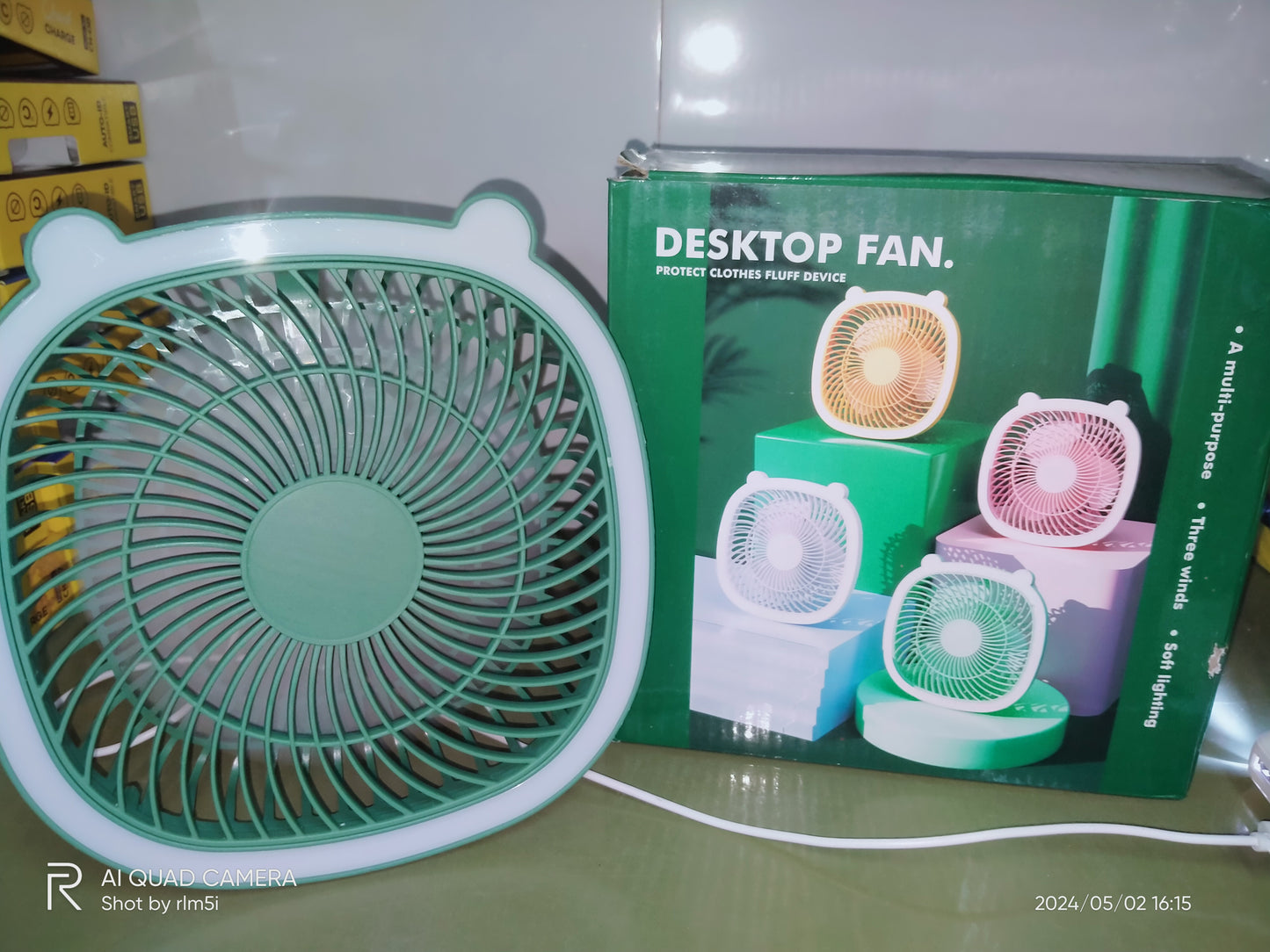 desktop Fan usb wala