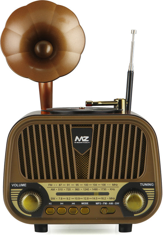 MZ M427SP Retro Radio Speaker