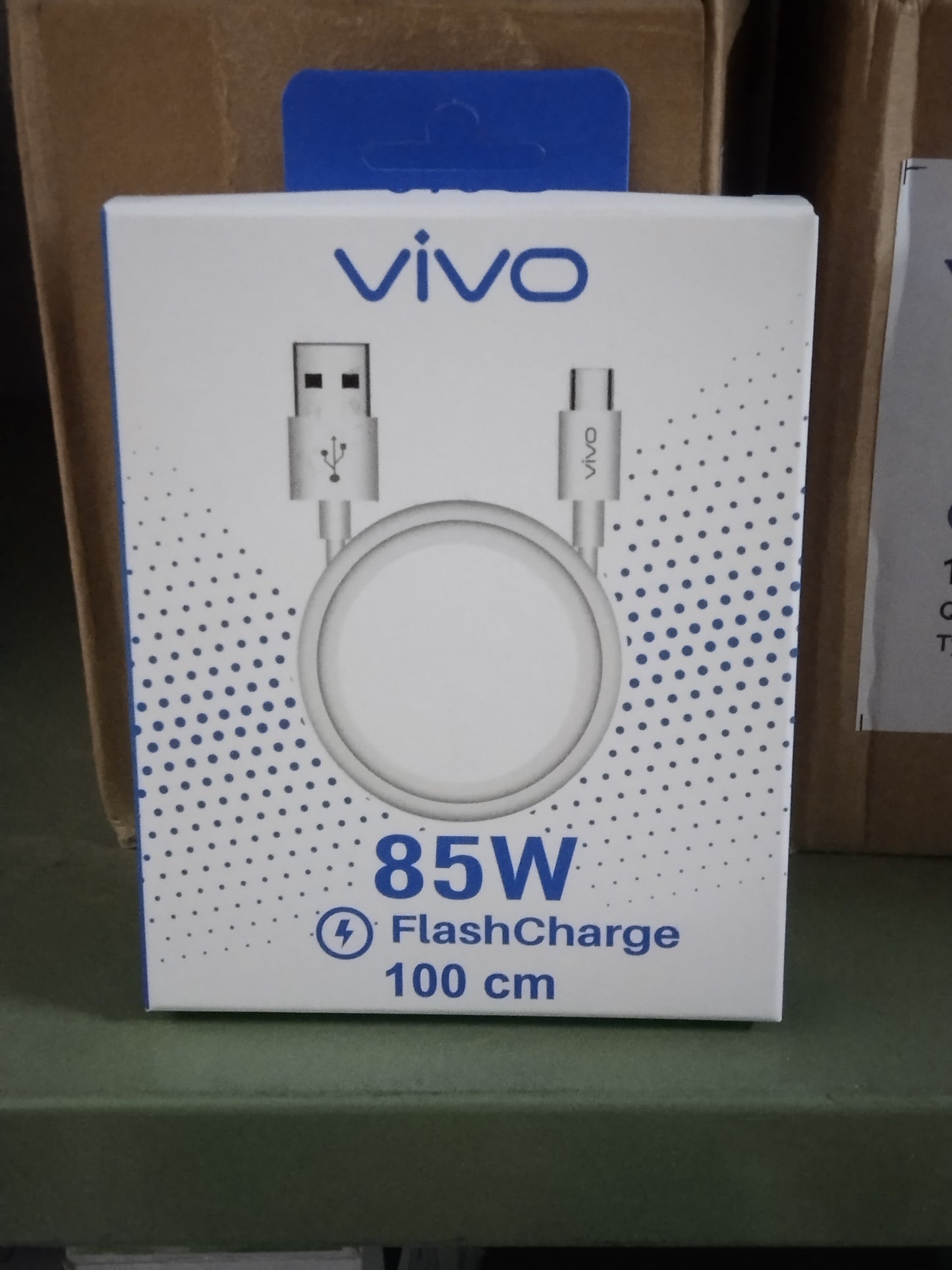 Oppo / Vivo /Oneplus 85W Square packing Dash Type C Cable