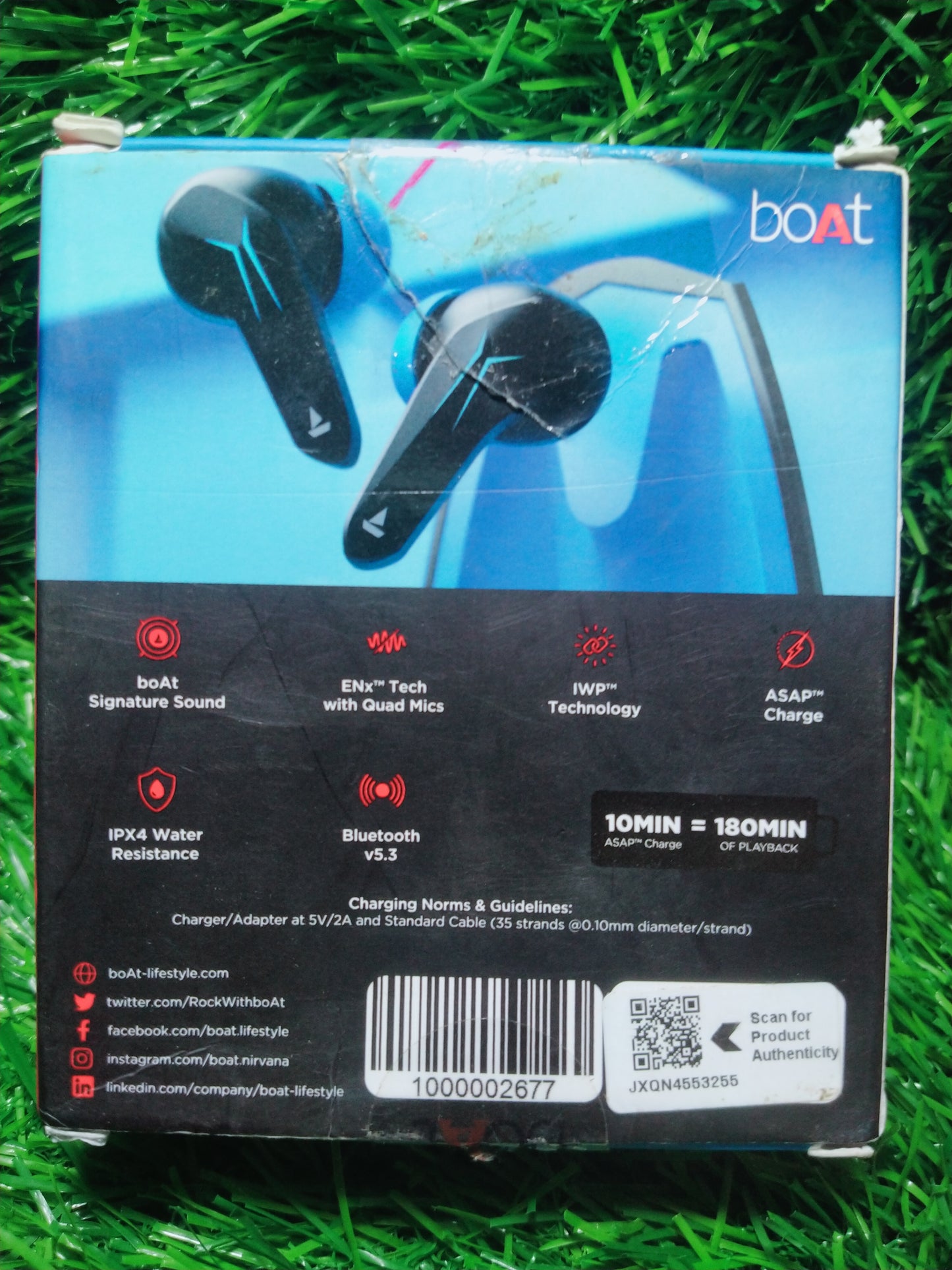 boAt original IMMORTAL 121/128 earbuds