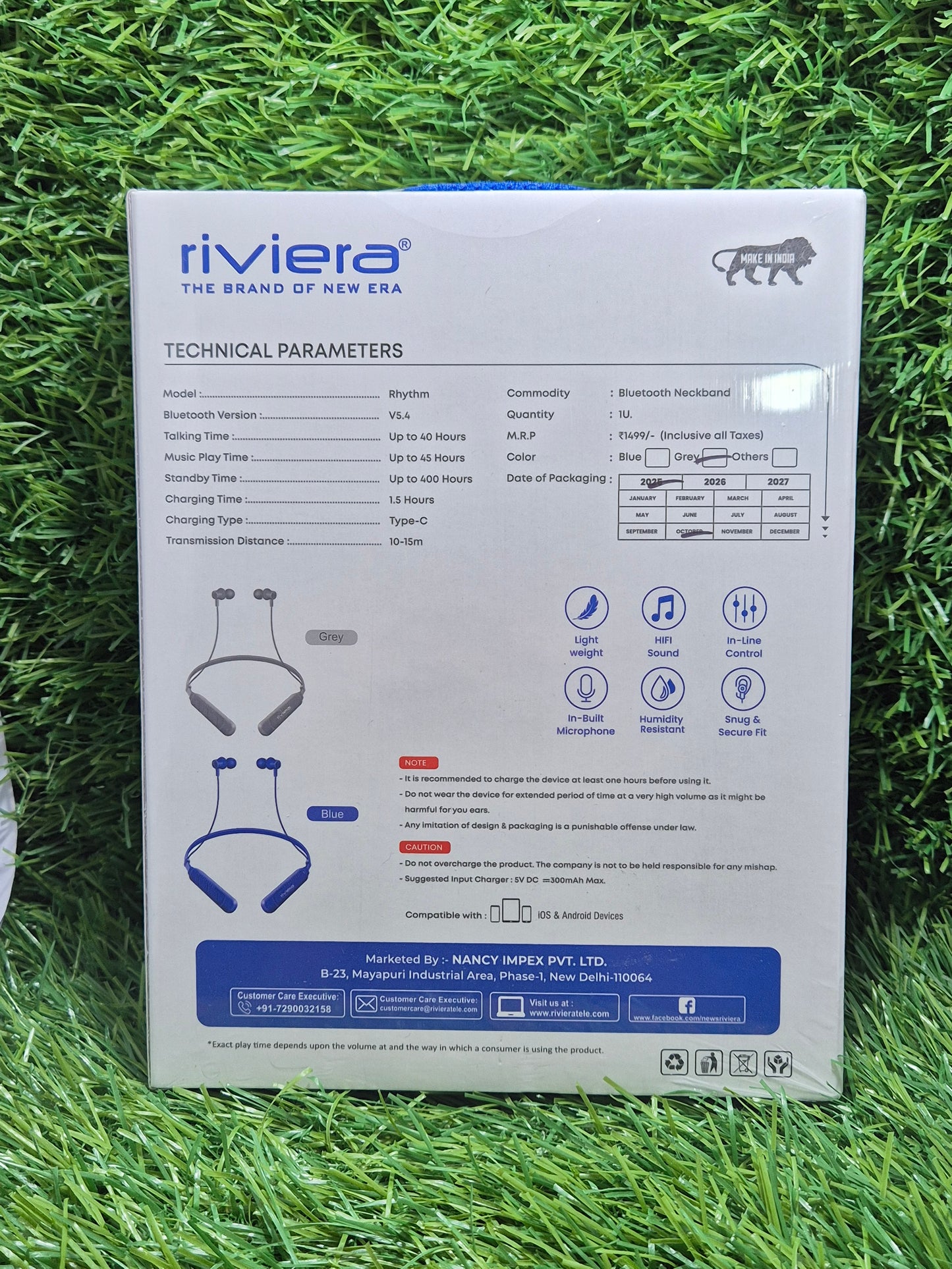 Riviera Rhtym Neckband