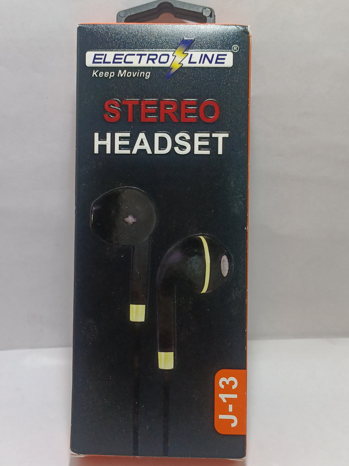 ELECTRO LINE J-13 STEREO HEADSET EARPHONES