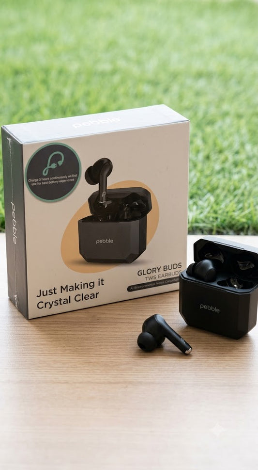 Pebble Glory Buds True Wireless Original Earbuds