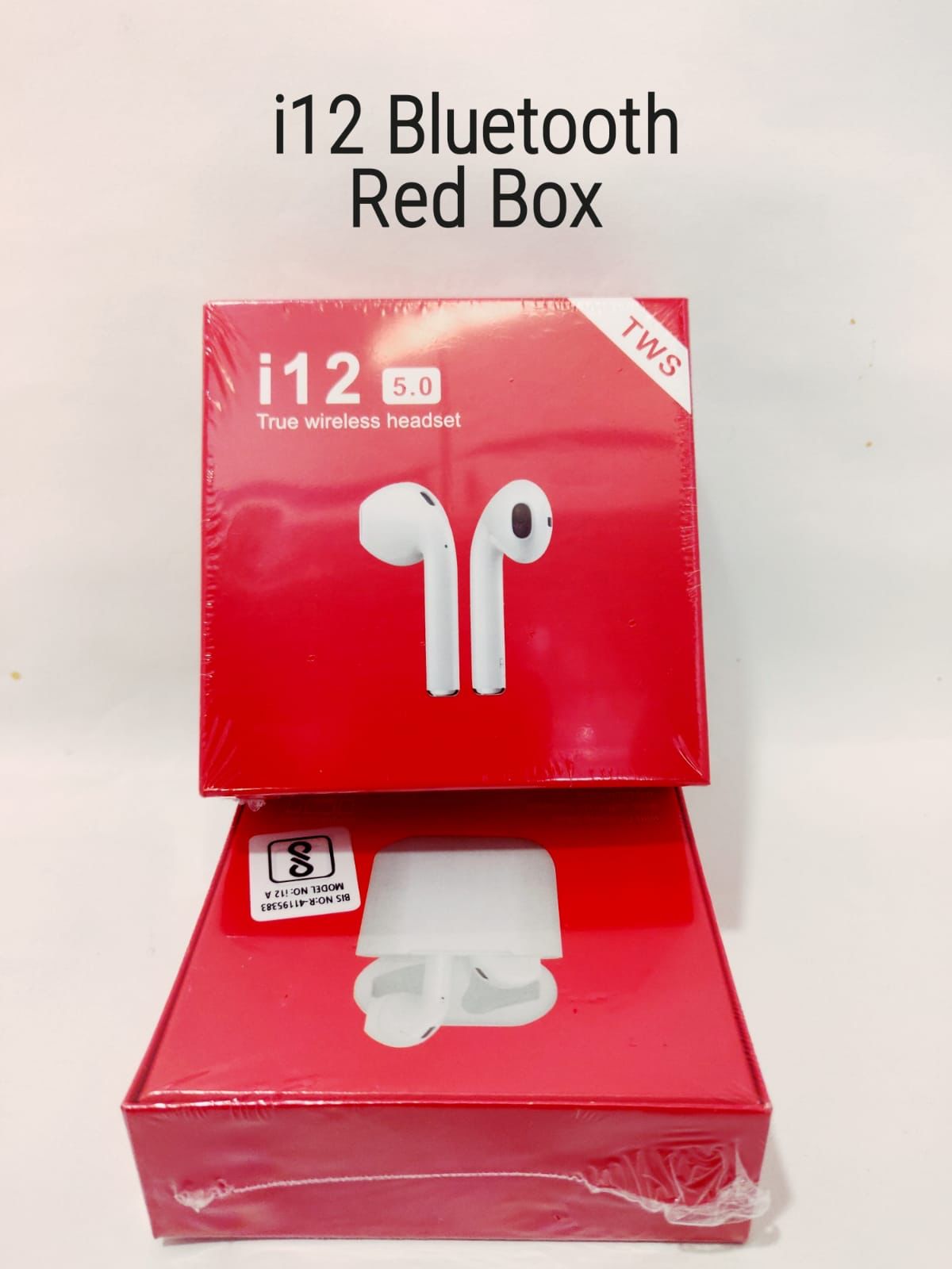 i12 Red Earbuds