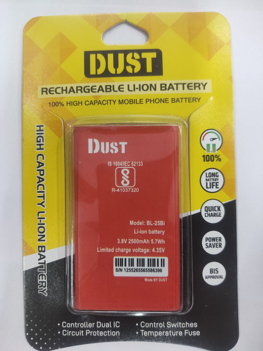 Dust BL-25Bi Battery